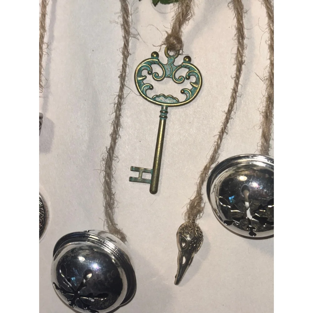 Aura’s Oddities Witches Bells Wreath with Charms - MADE TO ORDER
